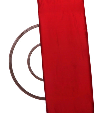 Maroon Colour Plain Satin Fabric